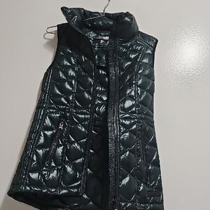 Calvin Klein Collection Black Quilted Vest